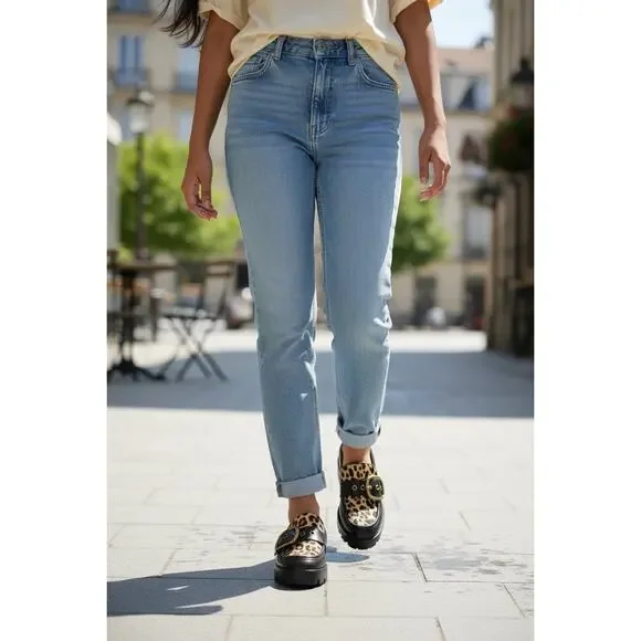 Coach G2452 Grand Calf Hair Leopard Loafer Size 6B - Picture 11 of 11